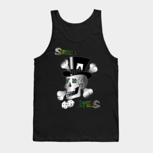 Snake Eyes - Old School Tattoo Inspired Design. Tank Top